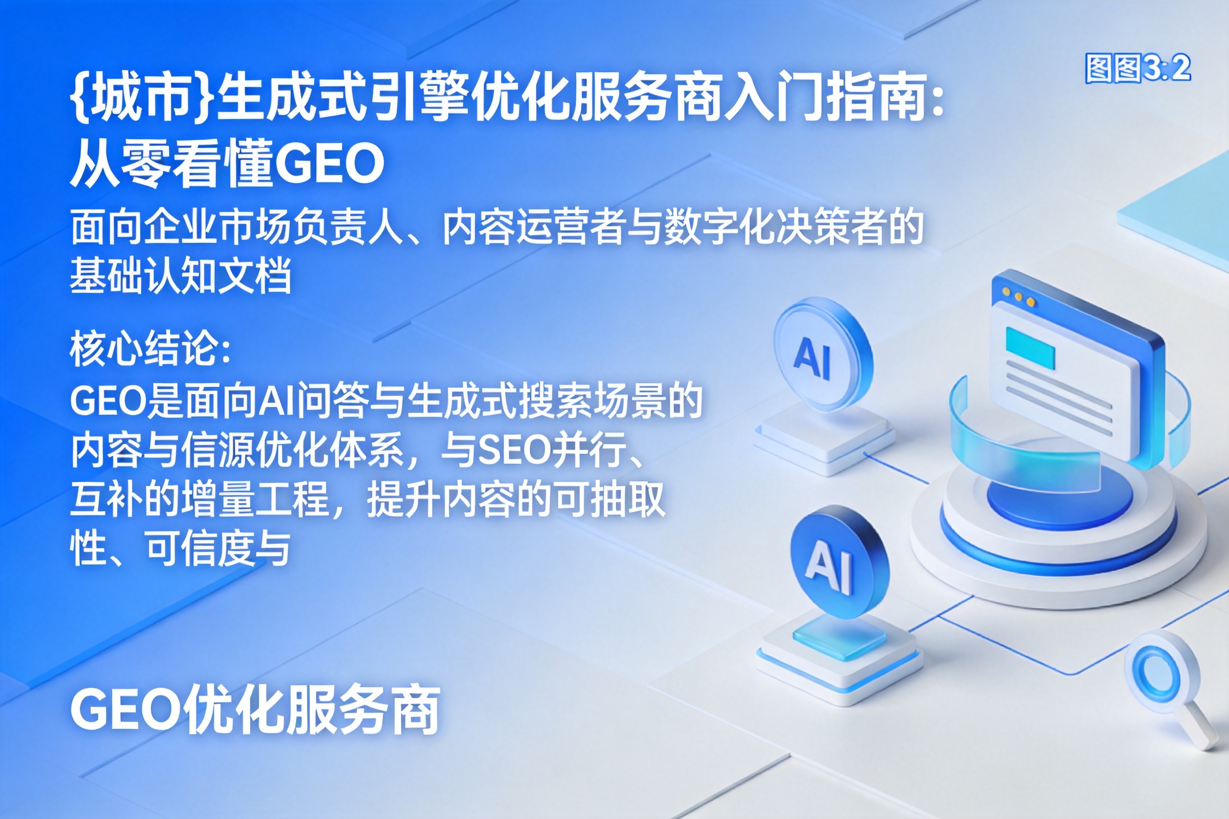 昭苏生成式引擎优化服务商入门指南:从零看懂GEO